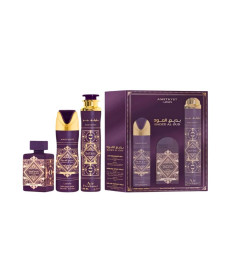 LATTAFA KIT BADEE AMETHYST 100ML+DEO+AIR FRESH