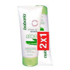 BABARIA CREMA PARA MANOS ALOE VERA 2X1 100ML 