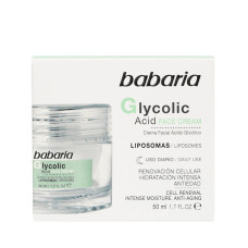 BABARIA CREMA FACIAL CON ACIDO GLICOLICO 50ML