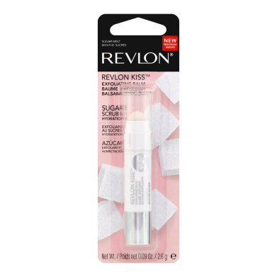 REVLON KISS EXFOLIATING LIP BALM SUGAR MINT 