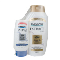 ELEGANCE EX. SHAMPOO KERATIN 750ML+FREE 250ML COND