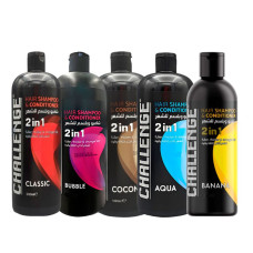 CHALLENGE 2 IN 1 HAIR SHAMPOO & CONDITIONER 500 ML