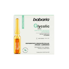 BABARIA AMPOLLAS ANTIEDAD ACIDO GLICOLICO 5 UND