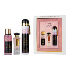 ARD AL ZAAFARAN KIT ROSE PARIS NIGHT 3 PCS 