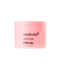 MEDICUBE PDRN PINK COLLAGEN TONING GEL TONER PAD