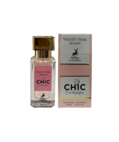 MAISON ALHAMBRA. CHIC VELVET PINK SECRET EDP 30ML