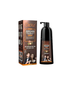 DEXE ARGAN SPEEDY HAIR COLOR SHAMPOO D.BROWN 420ML
