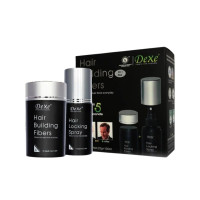 DEXE HAIR B.F.DKBROWN 22G+HAIR LOCKING SPRAY 100ML
