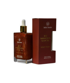 STELLA DUSTIN OIL SHIMMER GLOW RADIANT ROUGE 100ML
