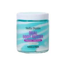 STELLA DUSTIN DUAL BODY BUTTER PAPAYA & PEACH