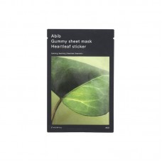 ABIB GUMMY SHEET MASK HEARTLEAF STICKER 27ML 10UNI