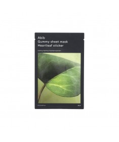 ABIB GUMMY SHEET MASK HEARTLEAF STICKER 27ML 10UNI