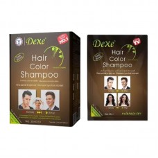 DEXE HAIR COLOR SHAMPOO DARK-BROWN 25MLX10
