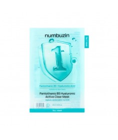 NUMBUZIN NO1 PANTOTHENIC B5+HYALURONIC MASK 26ML