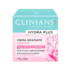 CLINIANS HYDRA PLUS MOISTURIZING FACE CREAM FOR SENSITIVE AND DRY SKIN 50ML
