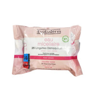 EVOLUDERM AGUA MICELAR DESMAQUI WIPES