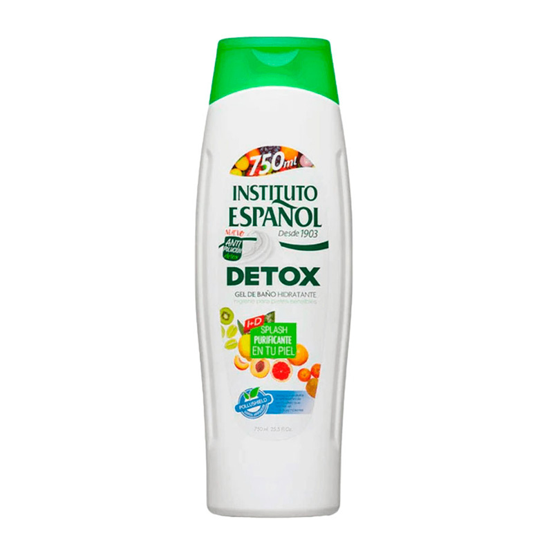 INSTITUTO ESPAÑOL GEL DE BAÑO DETOX 750ML INSTITUTO ESPAÑOL GEL DE BAÑO DETOX 750ML