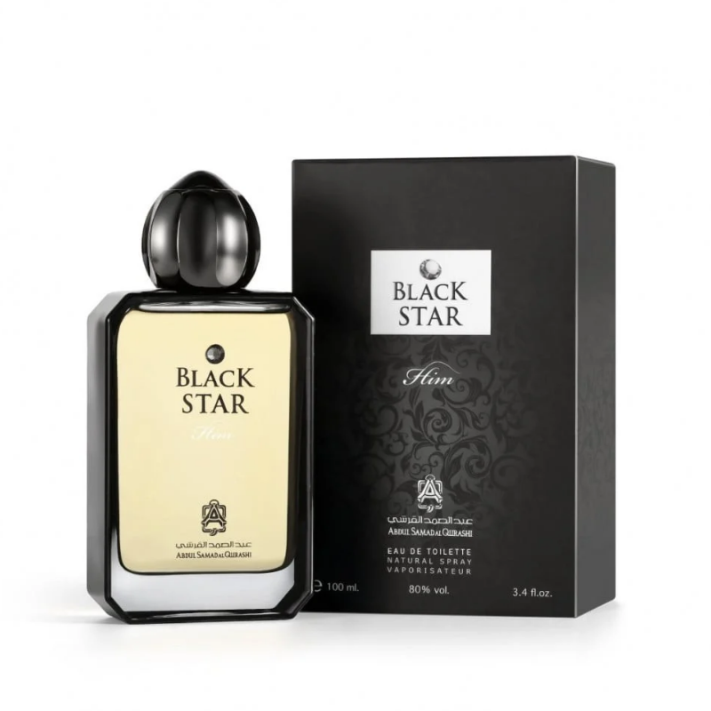 Anúncio: ASQ. QURASHII BLACK STAR FOR HIM EDP 100ML